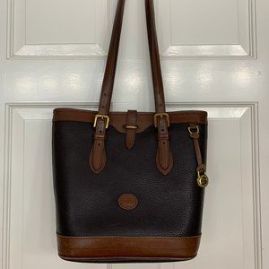 Vintage Dooney & Bourke bucket tote purse